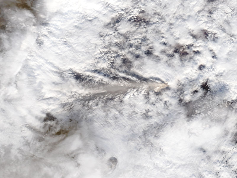 Plume from Shiveluch, Kamchatka Peninsula - related image preview