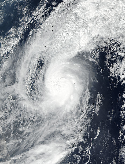 Typhoon Meari (26W) in the western Pacific - related image preview