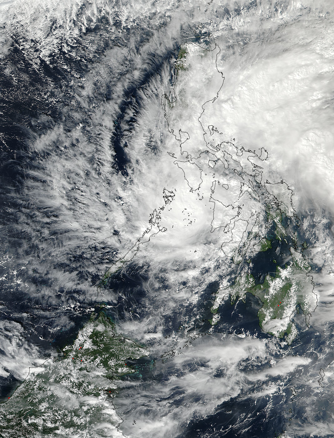 Tropical Storm Tokage (29W) over the Philippines - related image preview