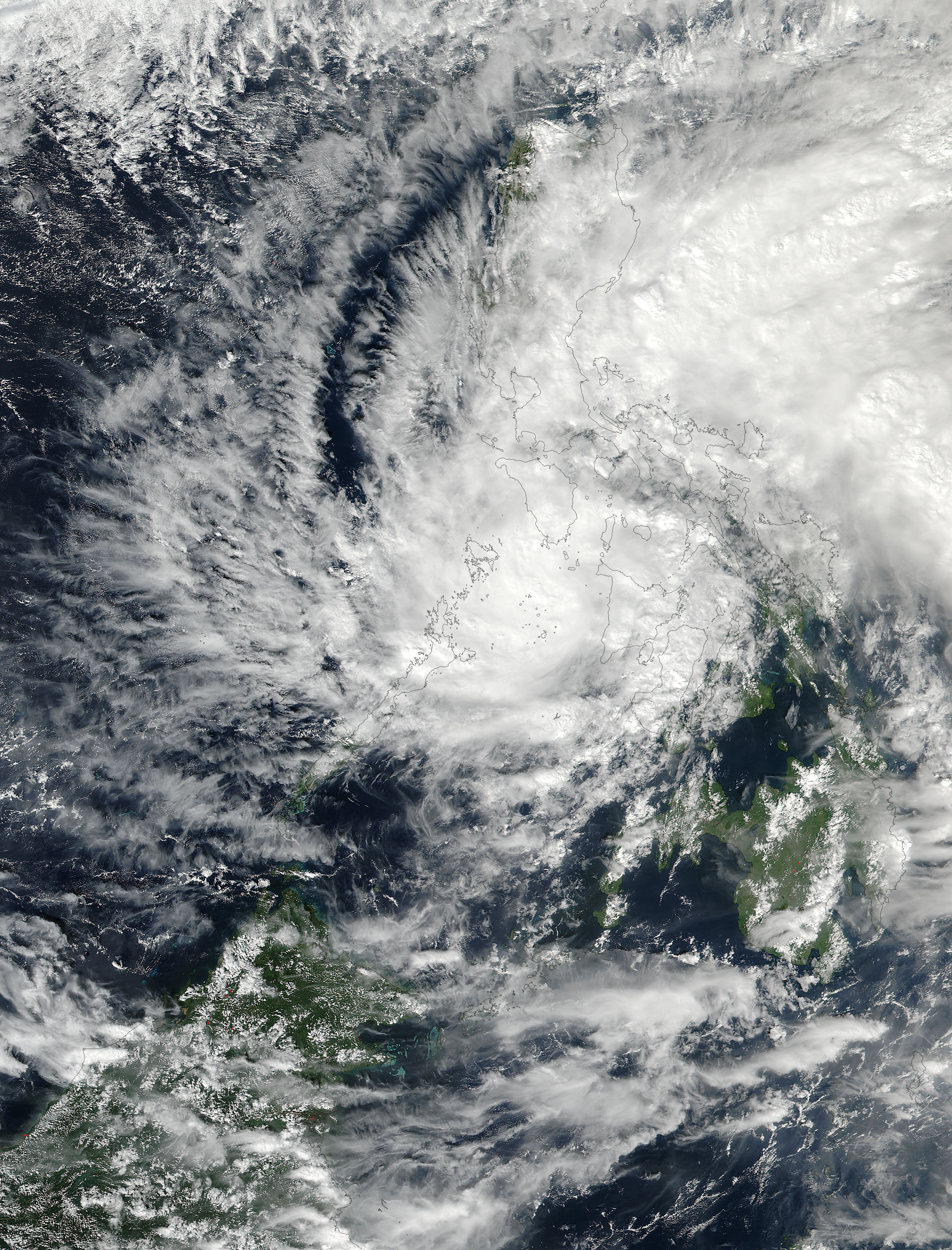 Tropical Storm Tokage (29W) over the Philippines - related image preview