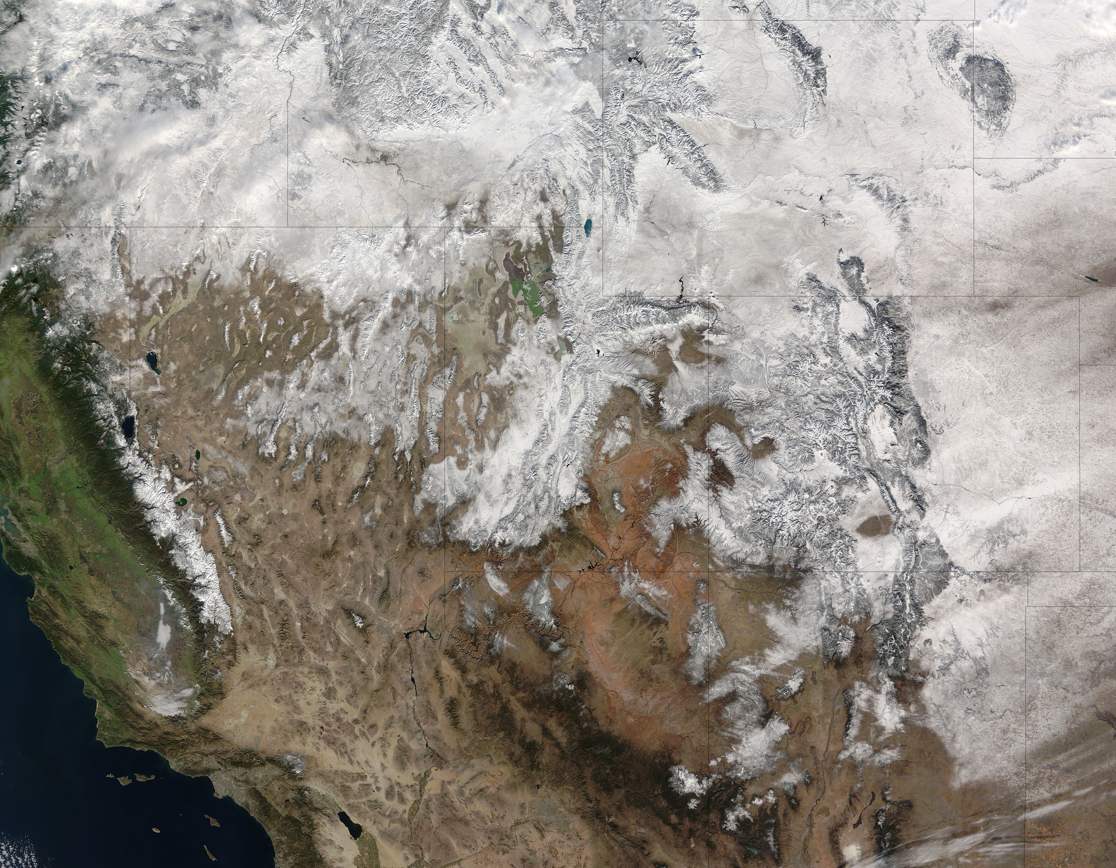 Snow in the western United States - related image preview