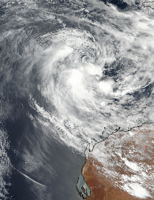 Tropical Cyclone Two (02S) off Australia - related image preview