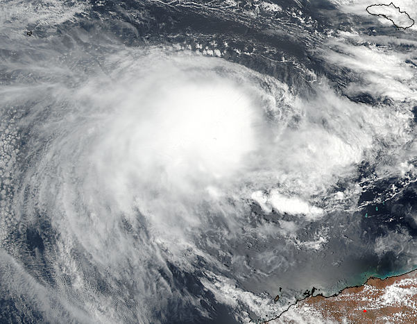 Tropical Cyclone Yvette (02S) off Australia - related image preview