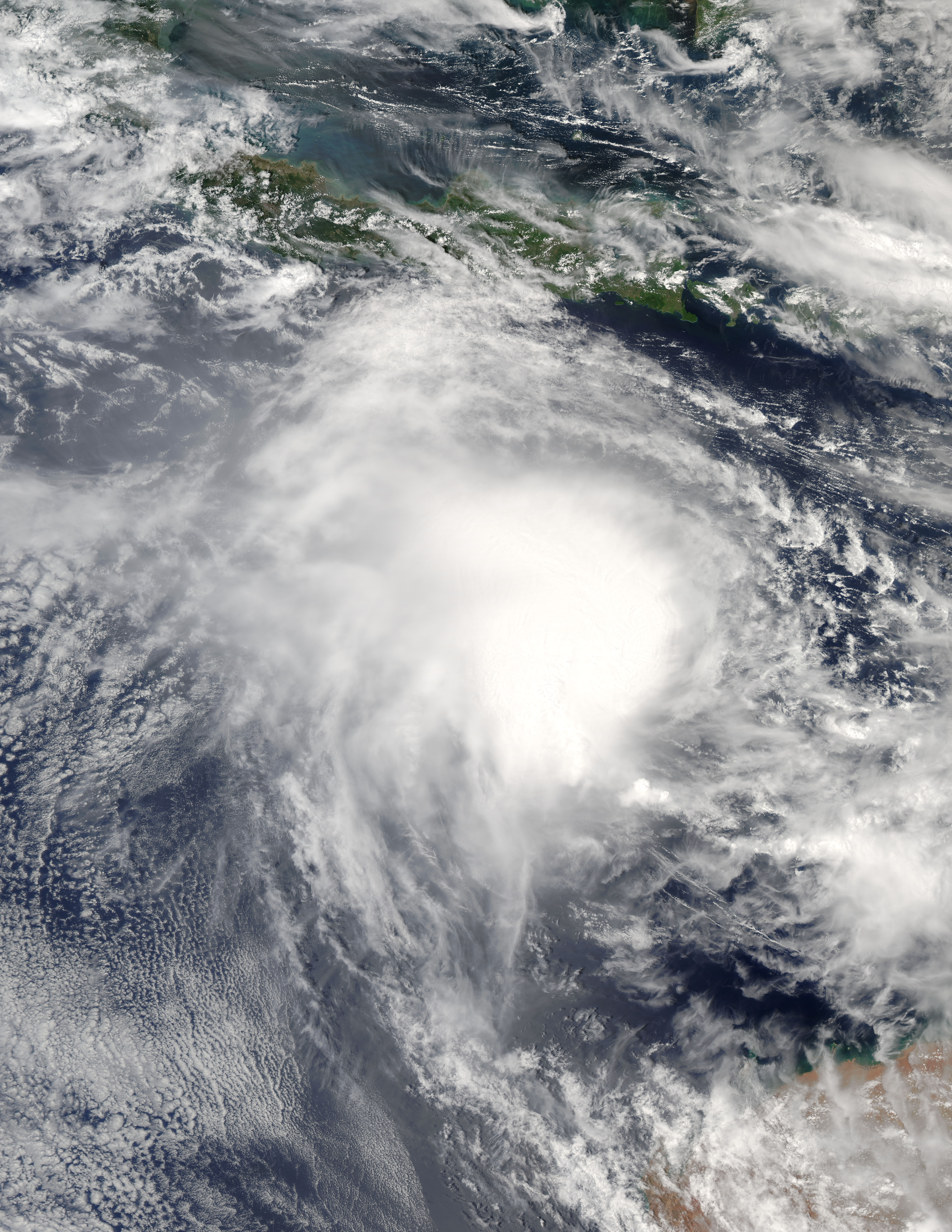 Tropical Cyclone Yvette (02S) off Australia - related image preview