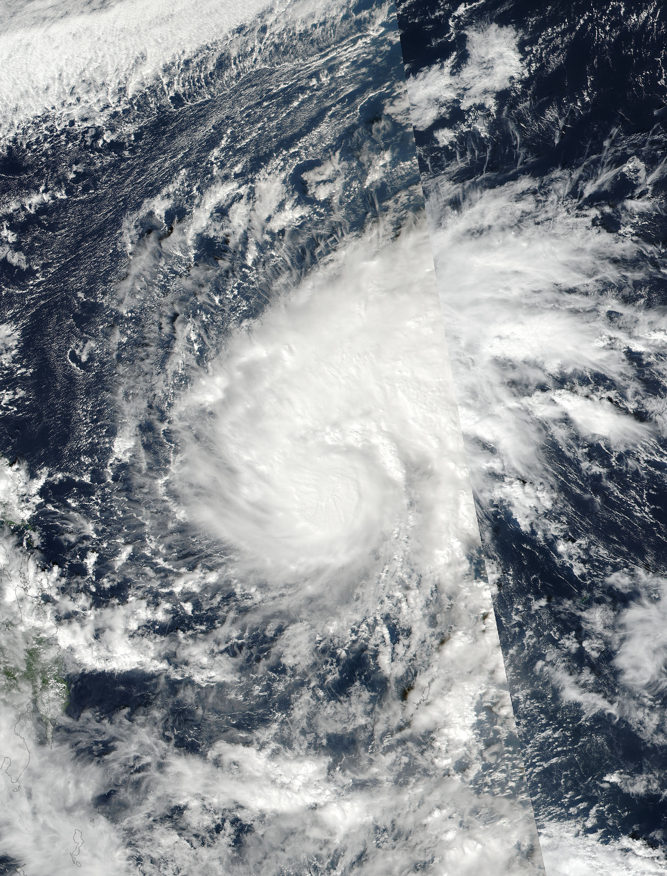 Tropical Storm Nock-ten (30W) approaching the Philippines - related image preview