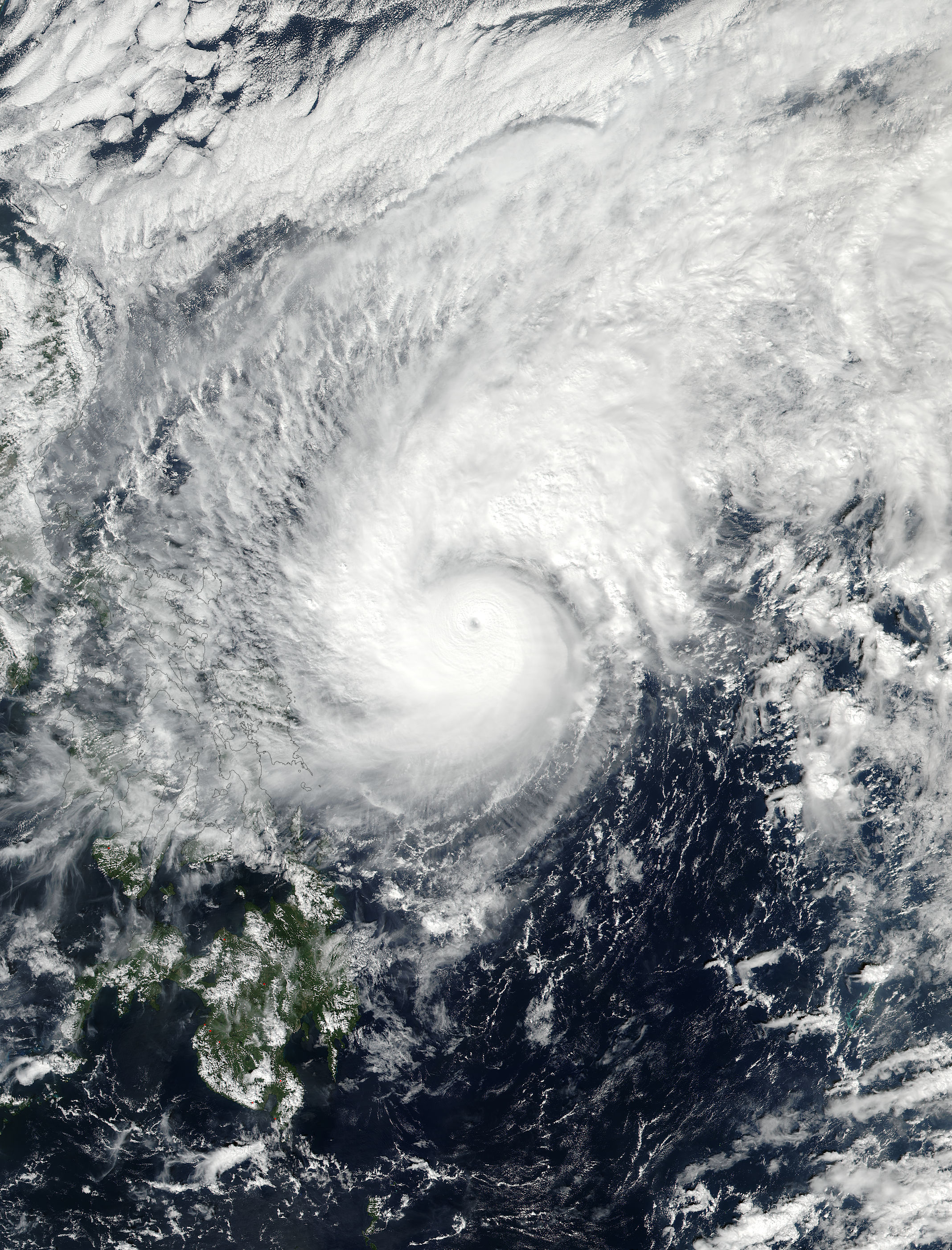 Super Typhoon Nock-ten (30W) approaching the Philippines - related image preview