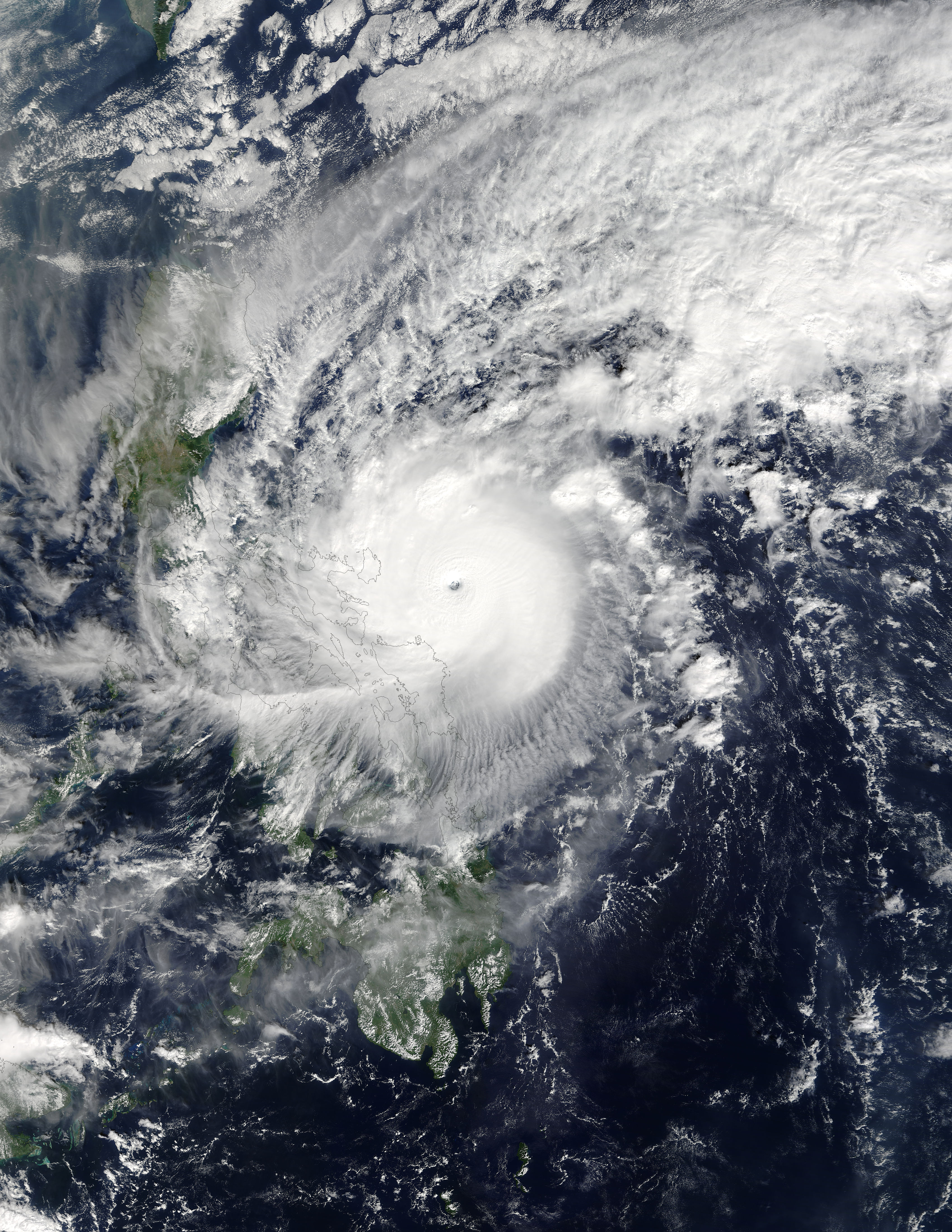 Super Typhoon Nock-ten (30W) over the Philippines - related image preview