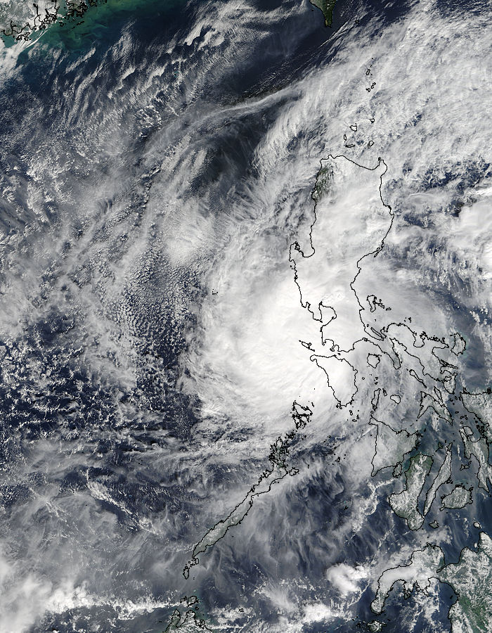 Typhoon Nock-ten (30W) over the Philippines - related image preview