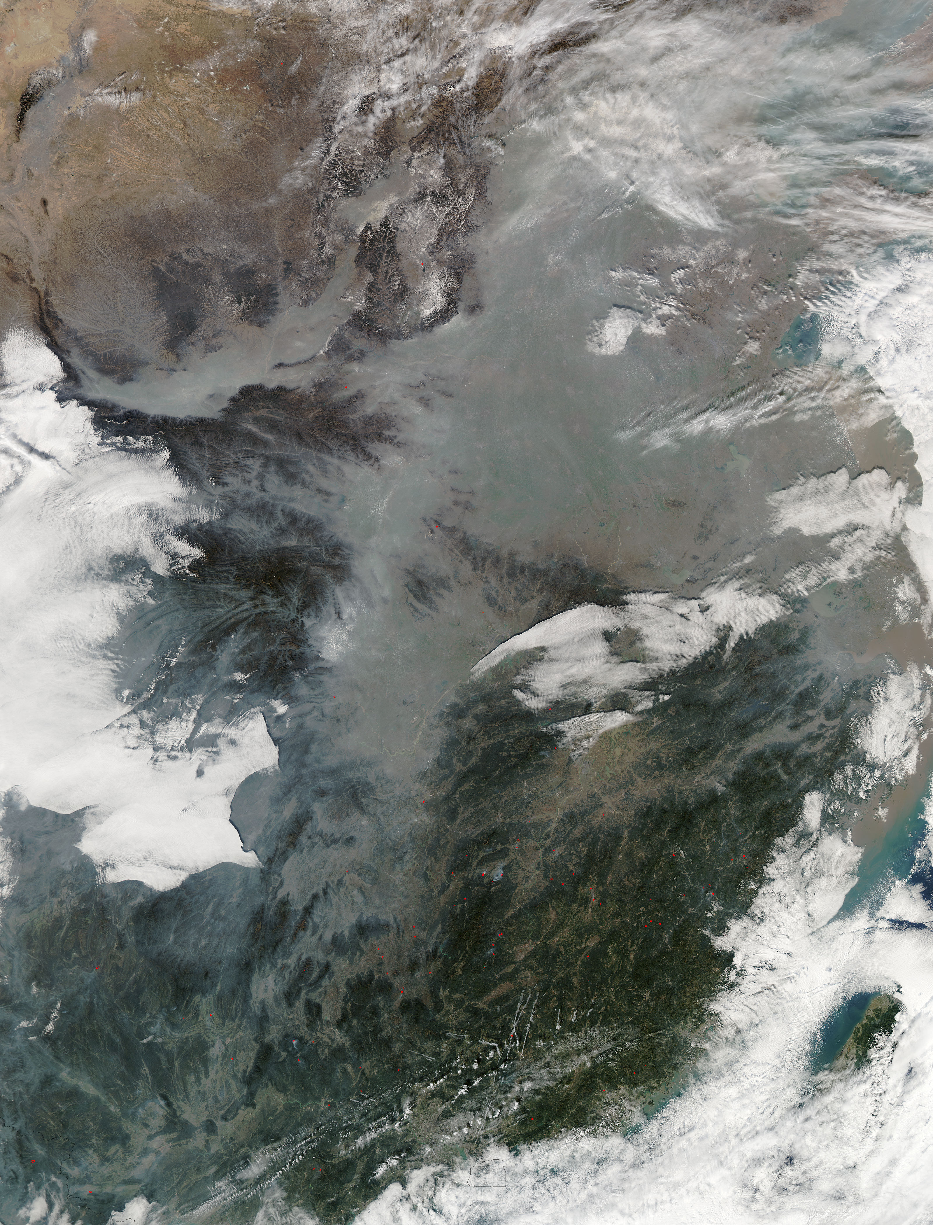 Haze over eastern China - related image preview