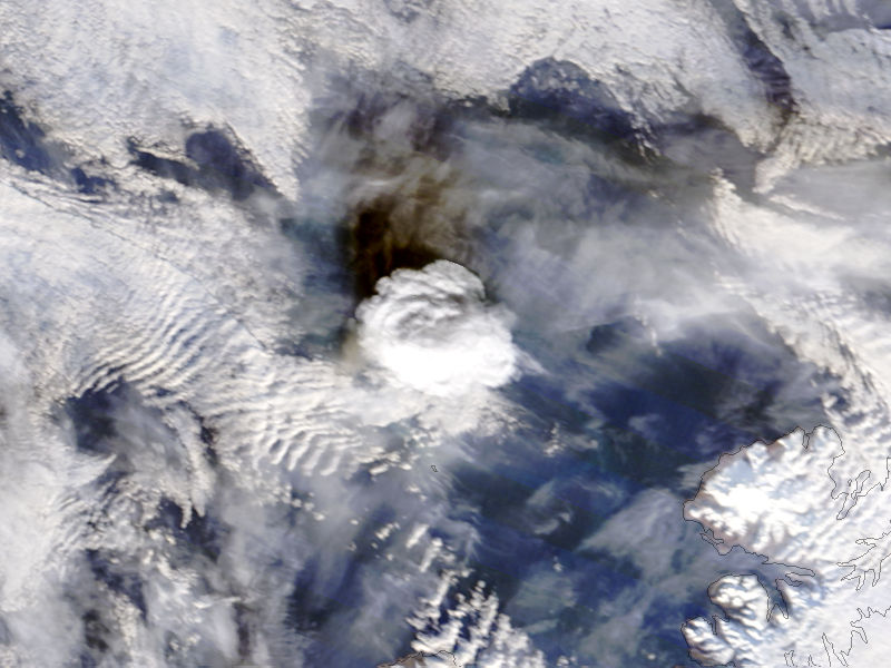 Eruption of Bogoslof, Alaska - related image preview