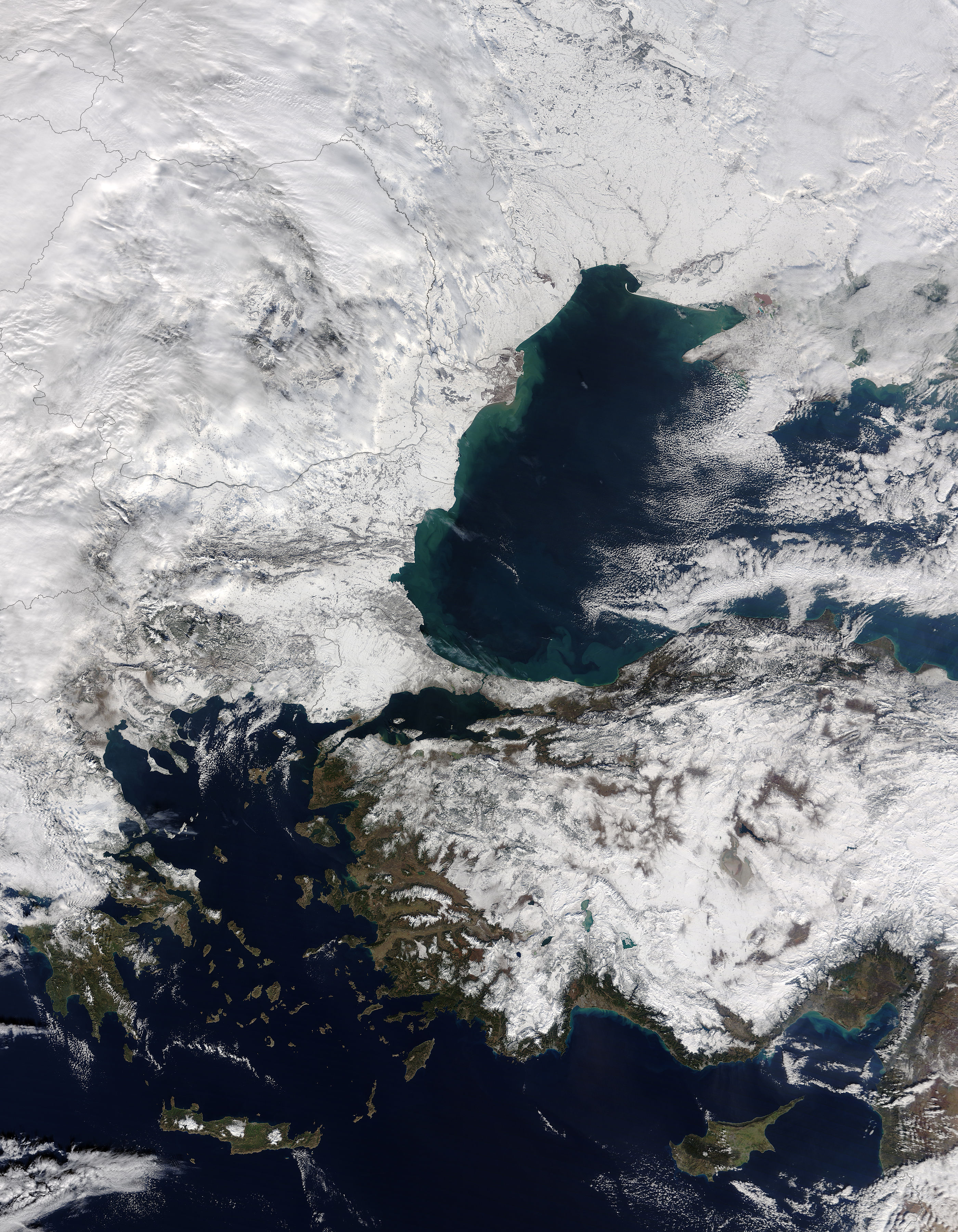 Snow in southeastern Europe - related image preview