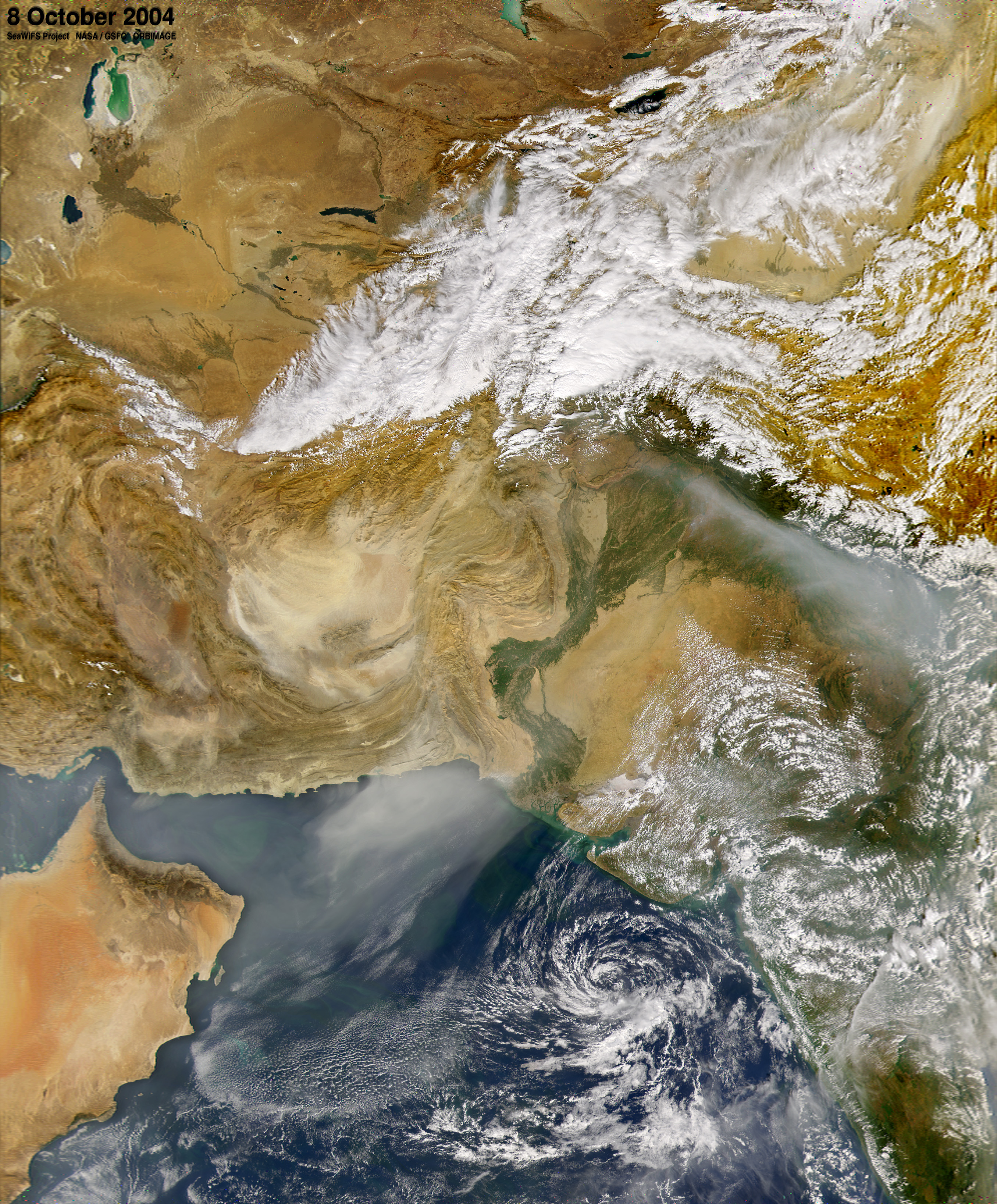 Dust Storm over Afghanistan and Pakistan - related image preview