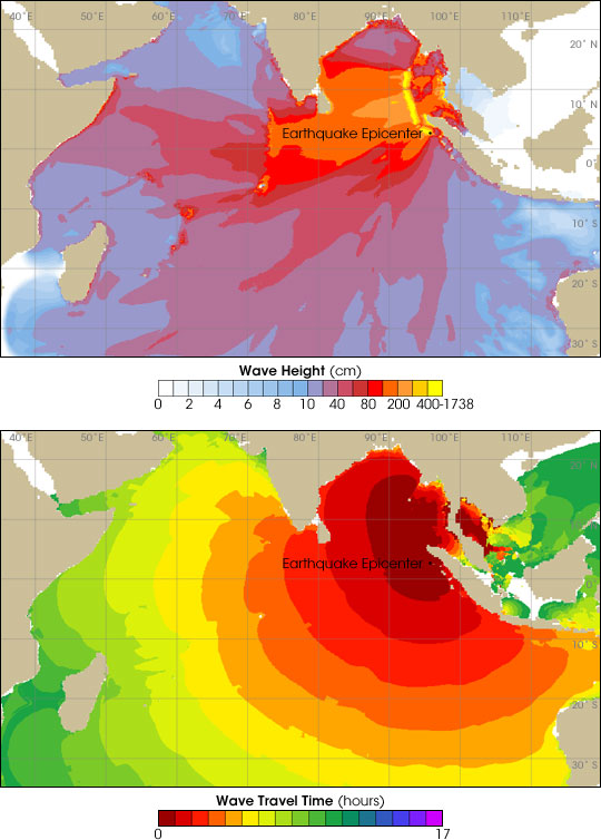 Earthquake Spawns Tsunamis - related image preview