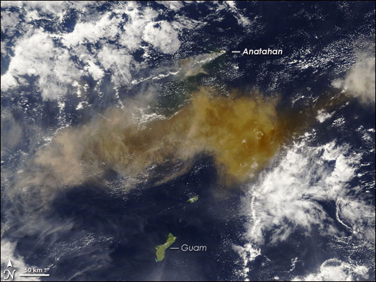 Eruption of Anatahan