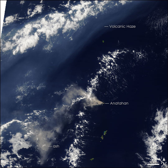 Eruption of Anatahan