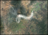 Eruption of Colima Volcano