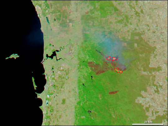 Wildfires Near Perth