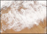 Snow over Northern Africa