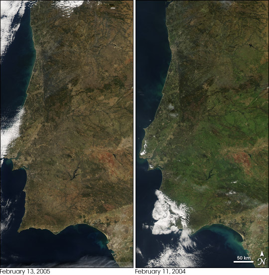 Drought on the Iberian Peninsula