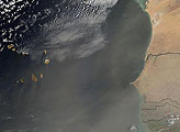 Dust Storm Over Northern Africa