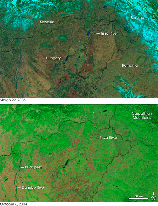 Spring Floods in Central Europe