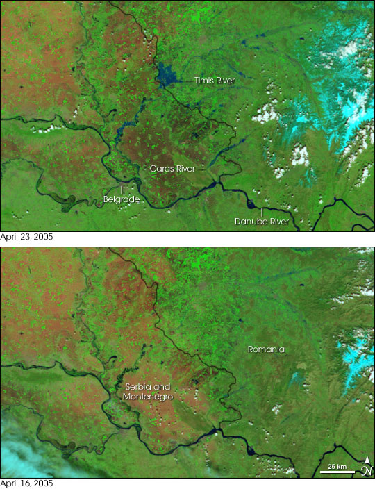 Spring Floods in Central Europe