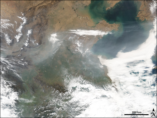 Dust and Haze Blow Across China - related image preview