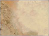 Massive Dust Cloud over Saudi Arabia