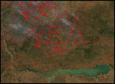 Fire Season in Central and Southern Africa