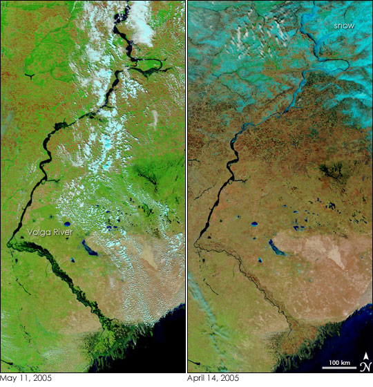 volga river map russia