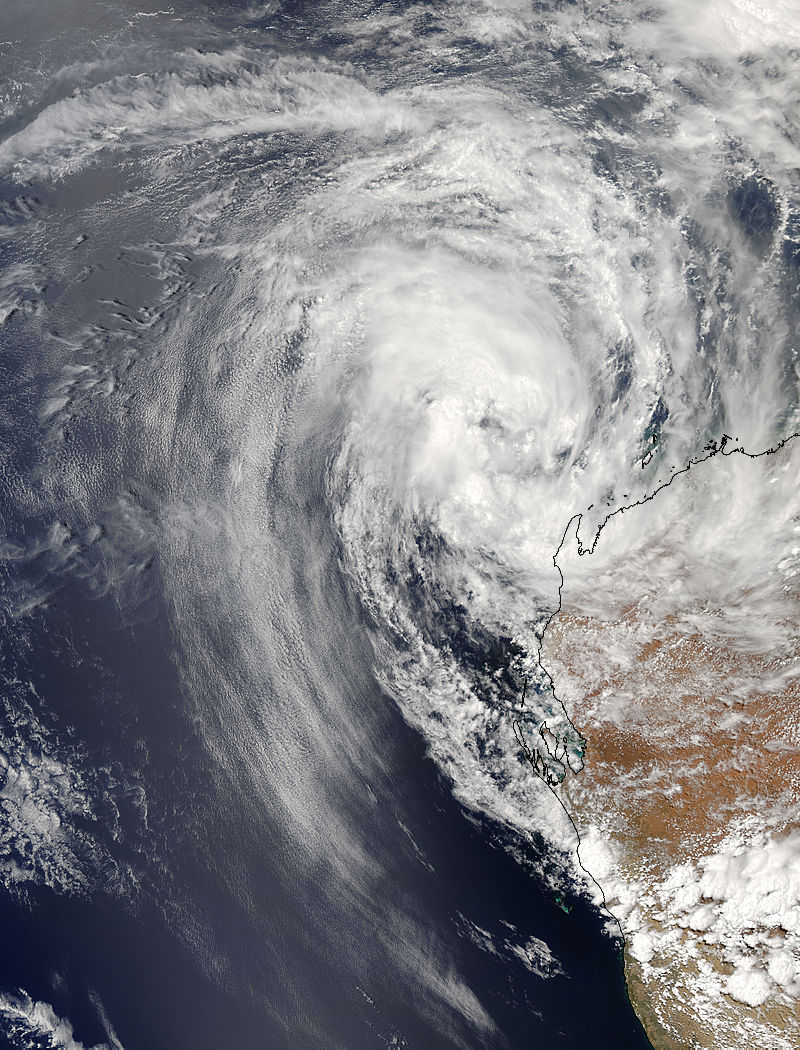 Tropical Cyclone Three (03S) off Australia - related image preview