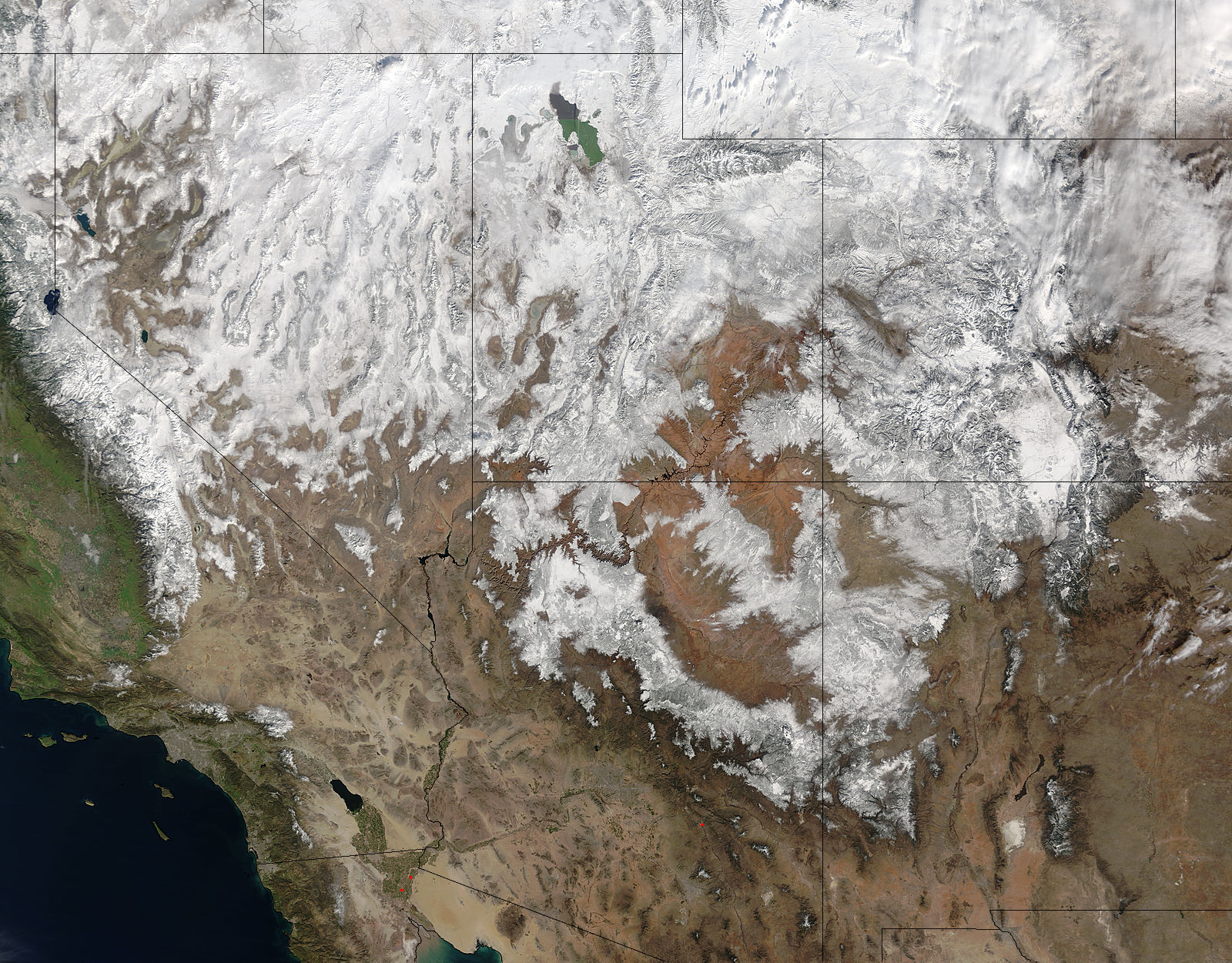 Snow in southwestern United States - related image preview