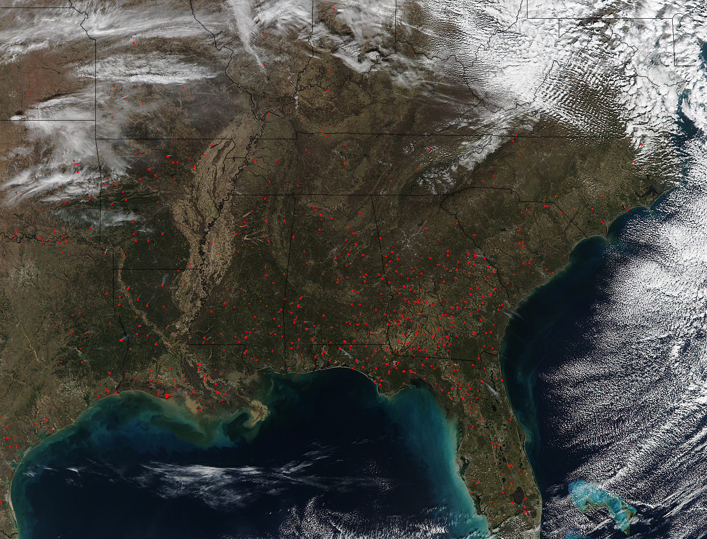 Fires in the southeastern United States - related image preview
