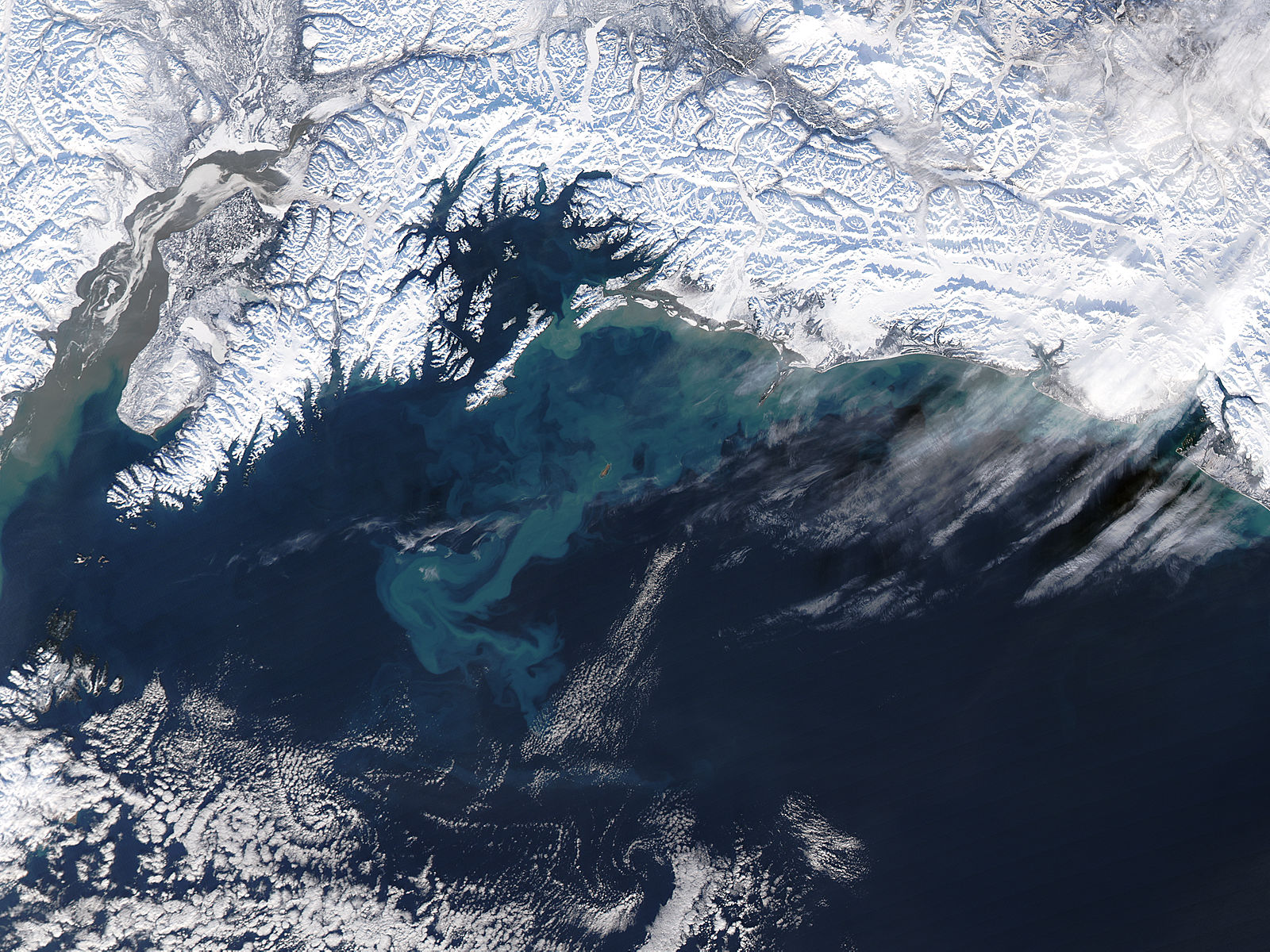 Sediment off the south coast of Alaska - related image preview