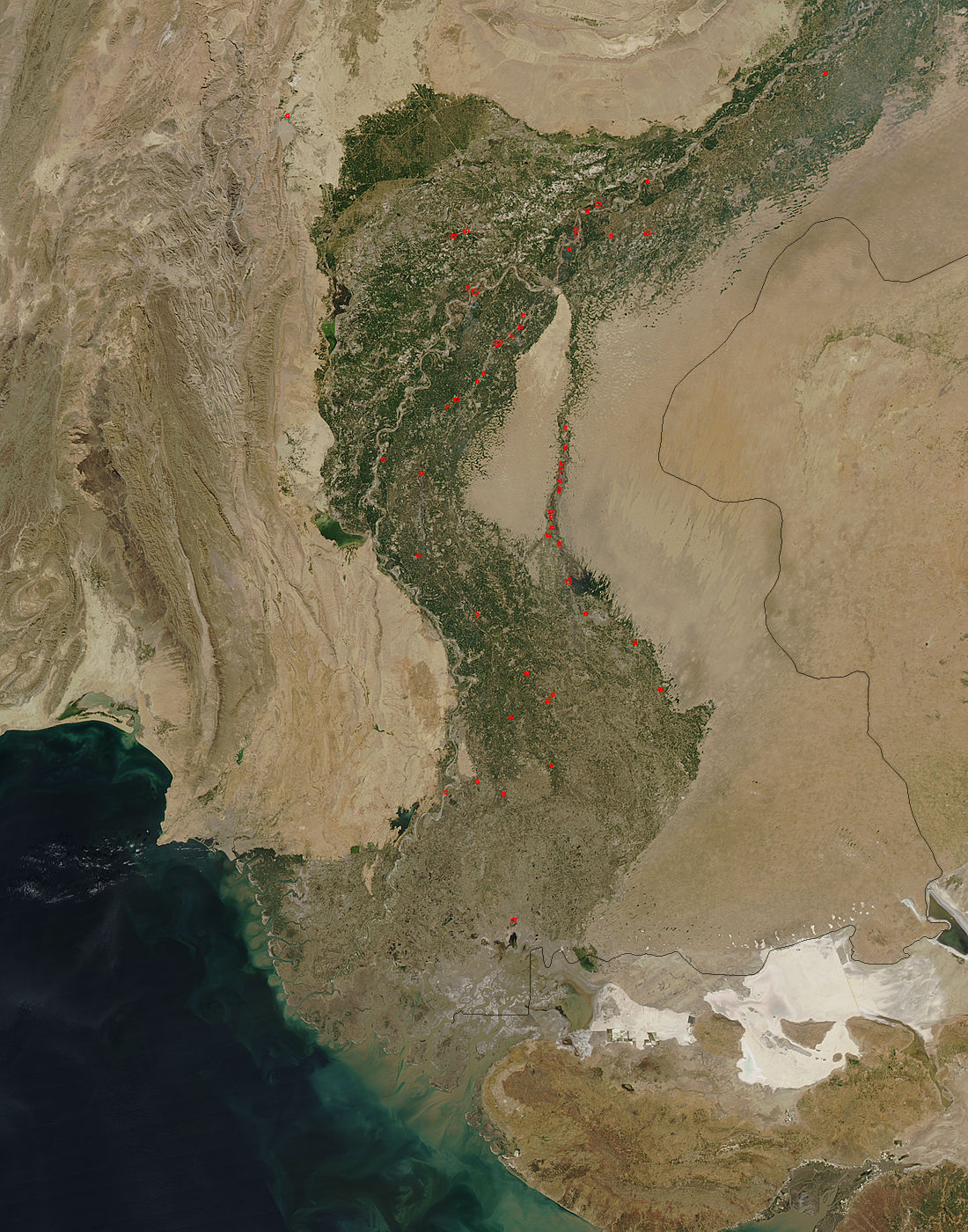 Lower Indus River valley, Pakistan - related image preview
