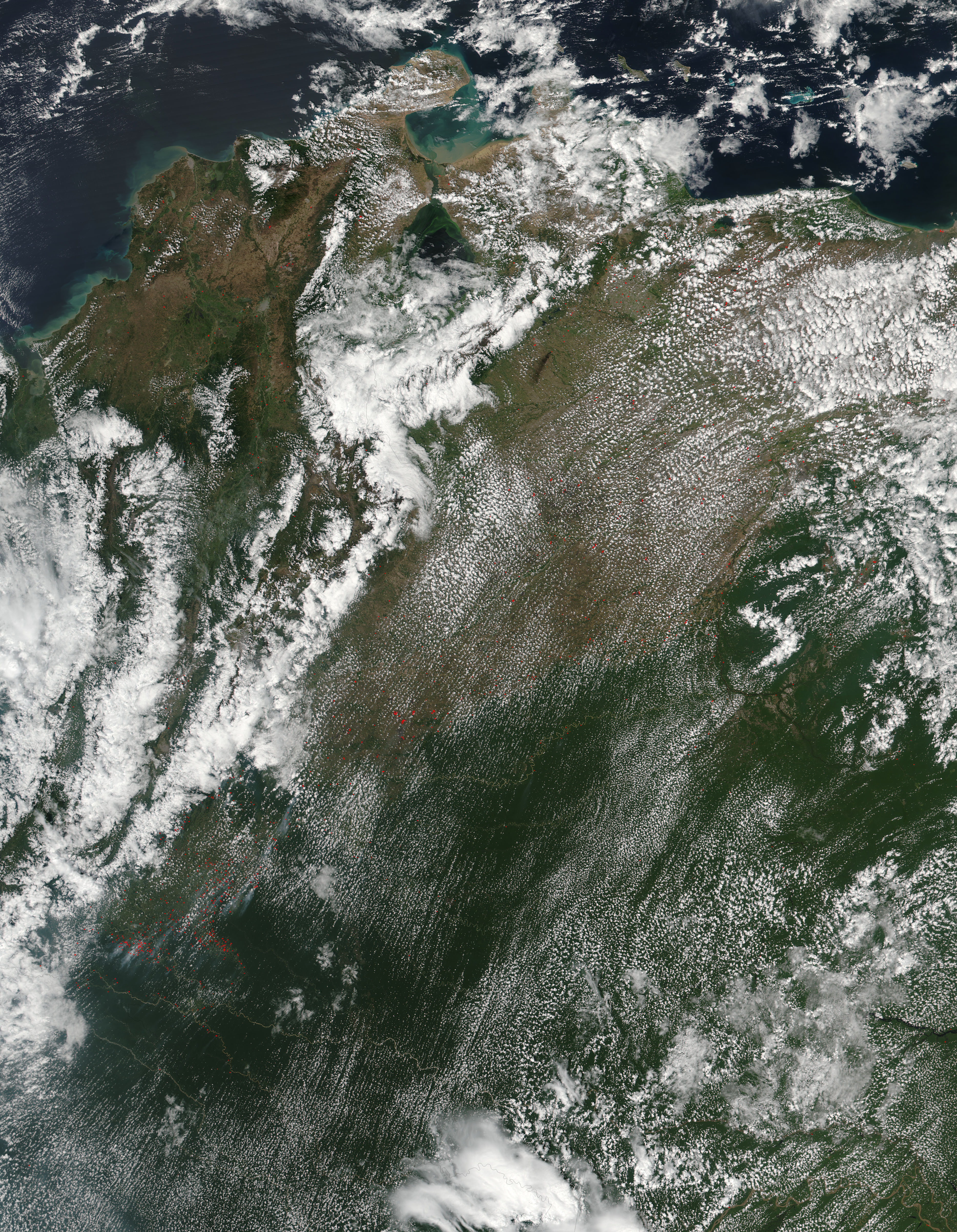 Fires in northwestern South America - related image preview
