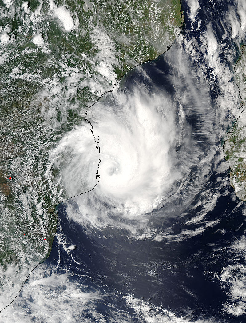 Tropical Cyclone Dineo (05S) over Mozambique - related image preview