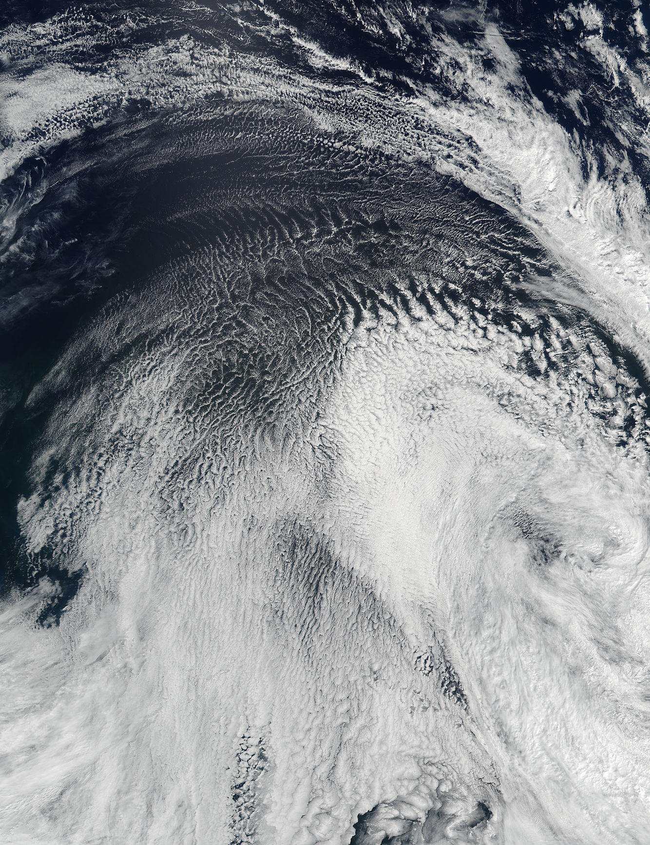 Clouds in the South Atlantic Ocean - related image preview
