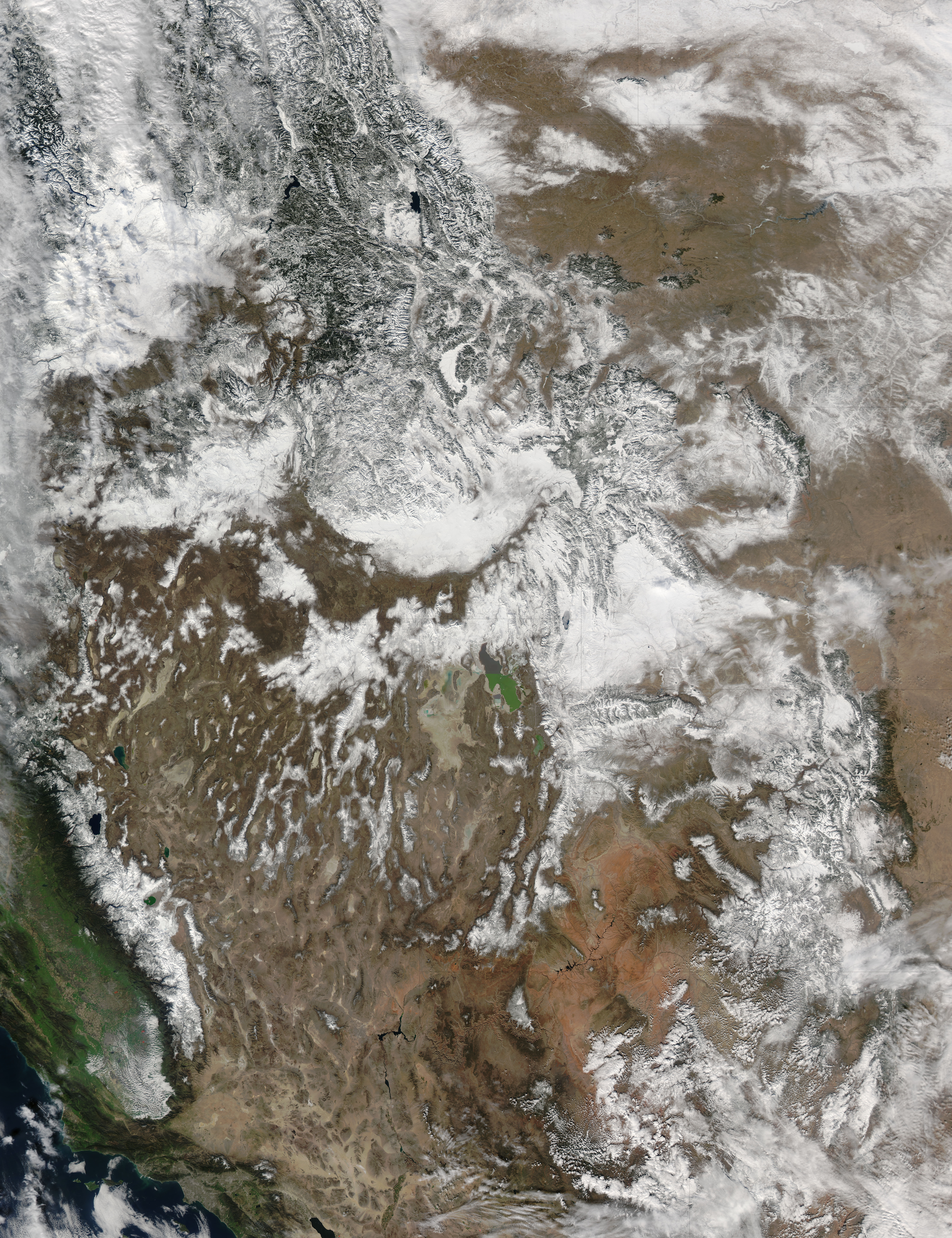 Snow in western United States - related image preview
