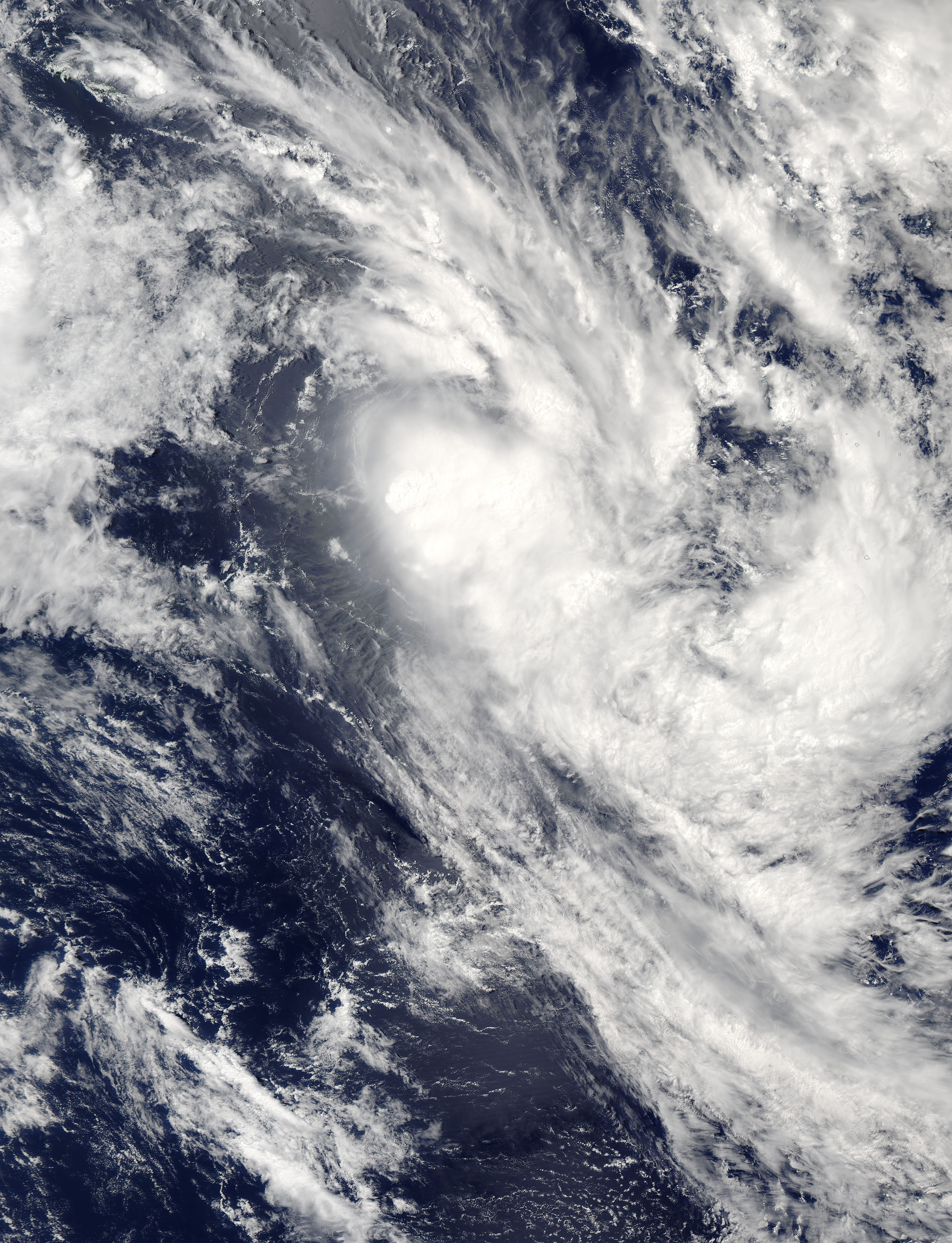 Tropical Cyclone Seven (07P) in the South Pacific Ocean - related image preview