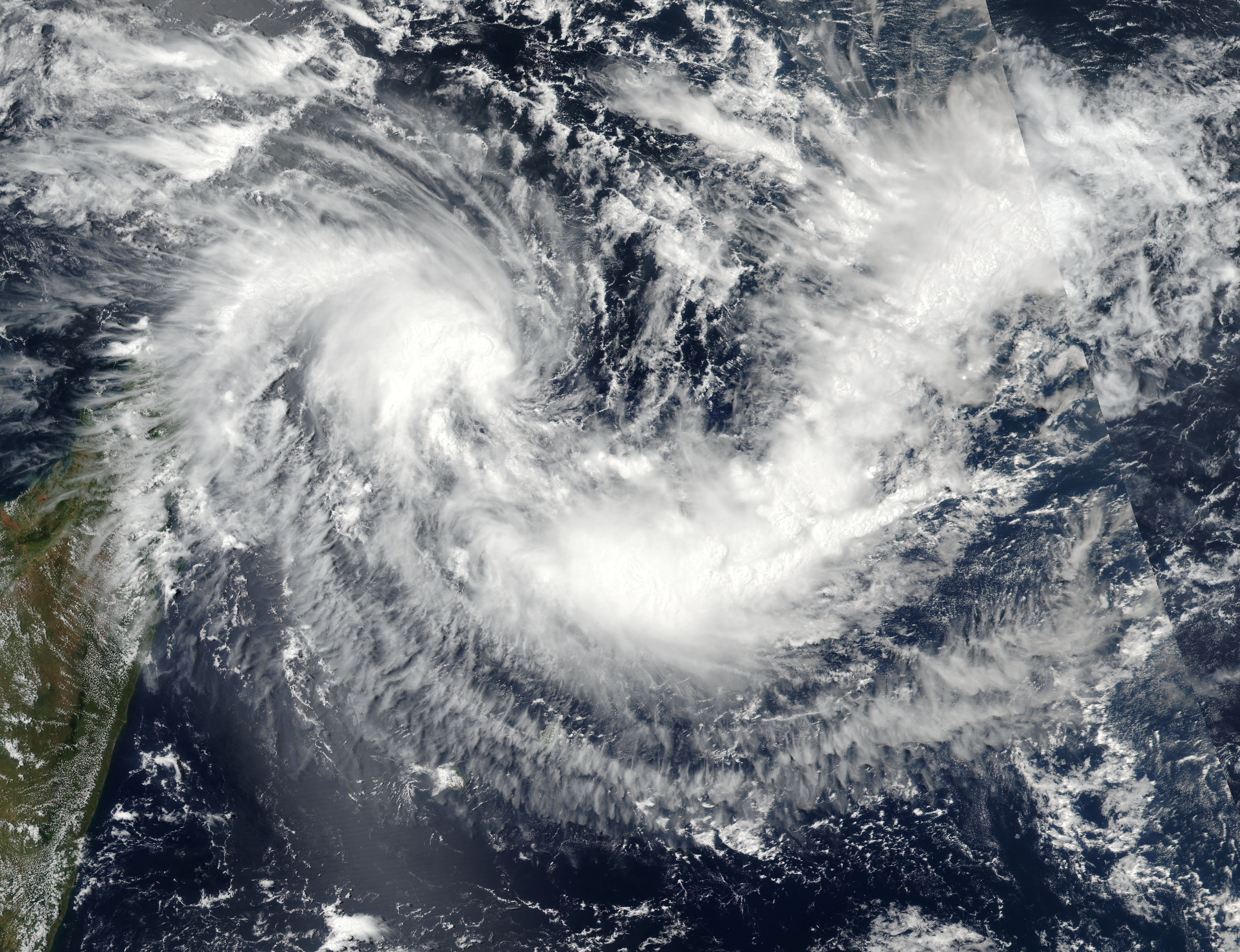 Tropical Cyclone Nine (09S) off Madagascar - related image preview