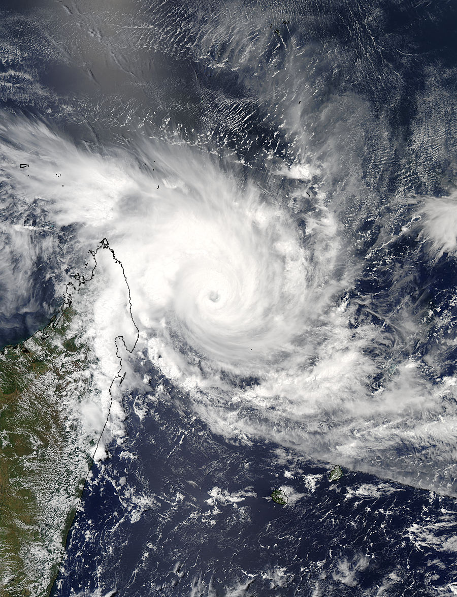 Tropical Cyclone Enawo (09S) approaching Madagascar - related image preview