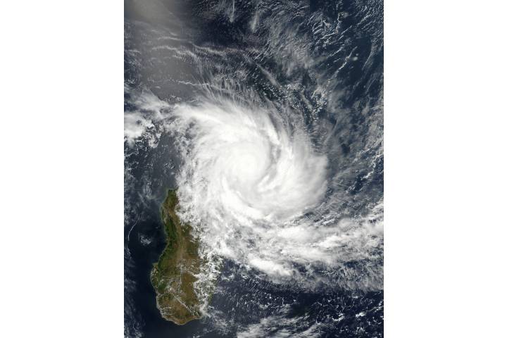 Tropical Cyclone Enawo (09S) over Madagascar - selected child image