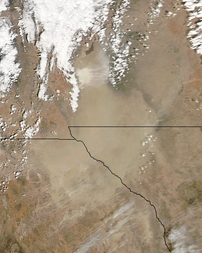 Dust storm in the southwest United States - related image preview
