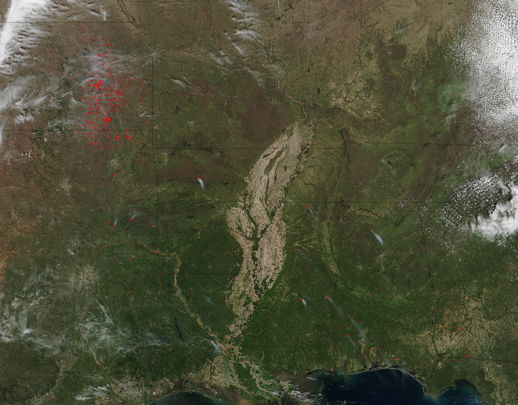 Fires in the central United States - related image preview