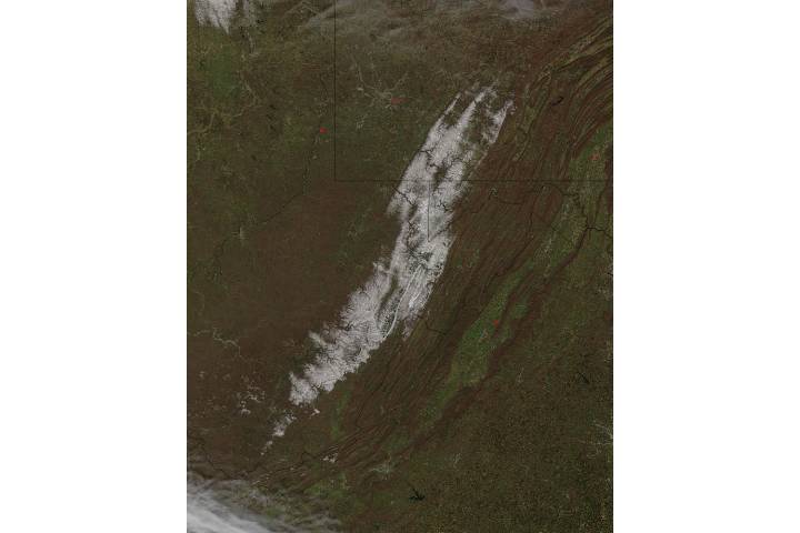 Spring snow in the Appalachians - related imagethumbnail