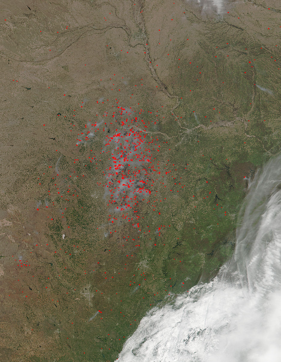 Fires in central United States - related image preview