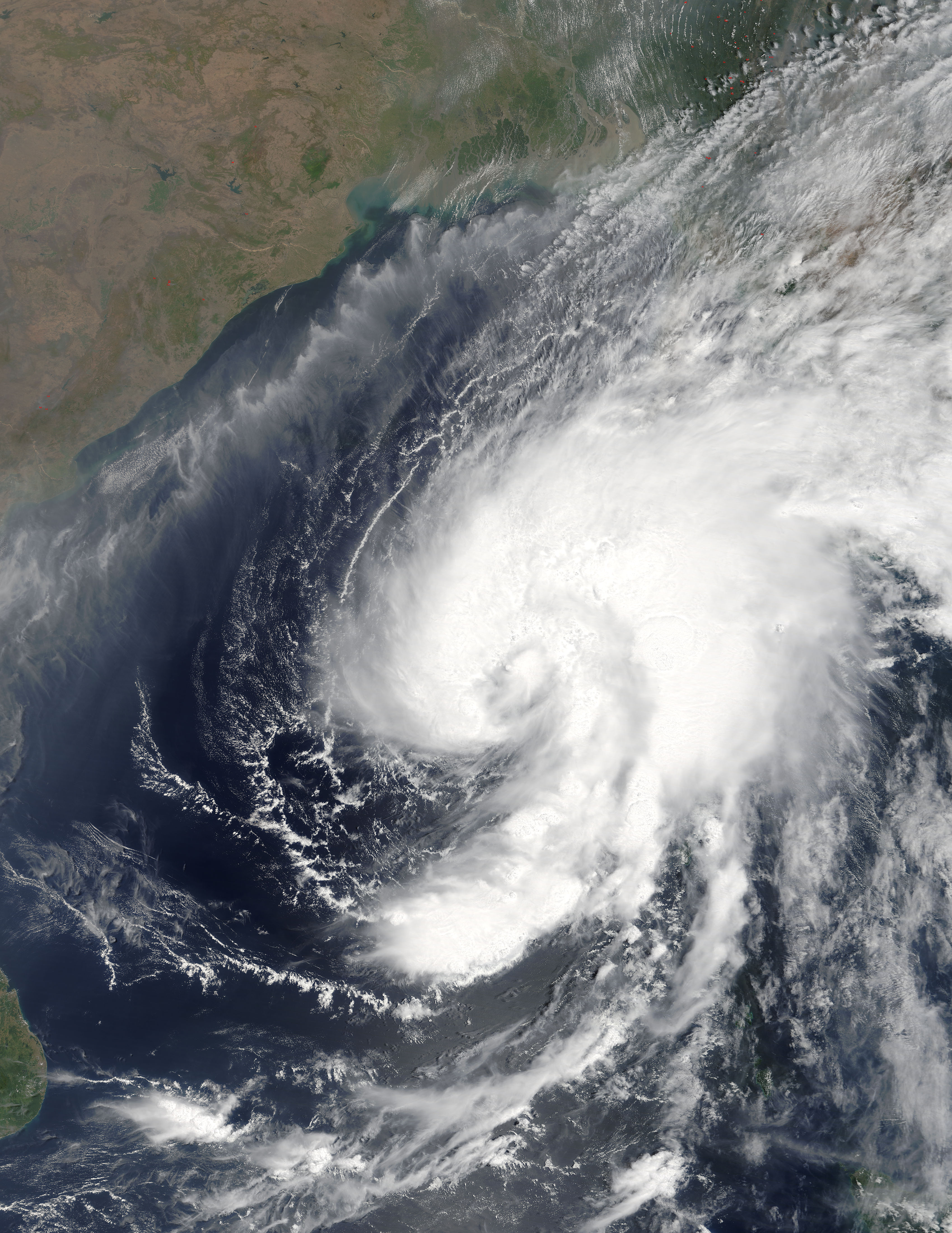 Tropical Cyclone Maarutha (01B) in the Bay of Bengal - related image preview