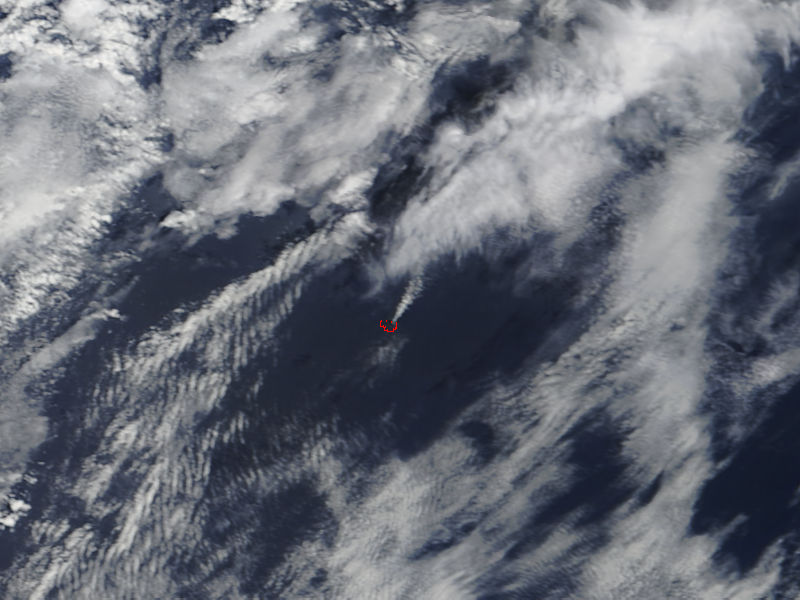 Plume from Nishinoshima, Volcano Islands - related image preview