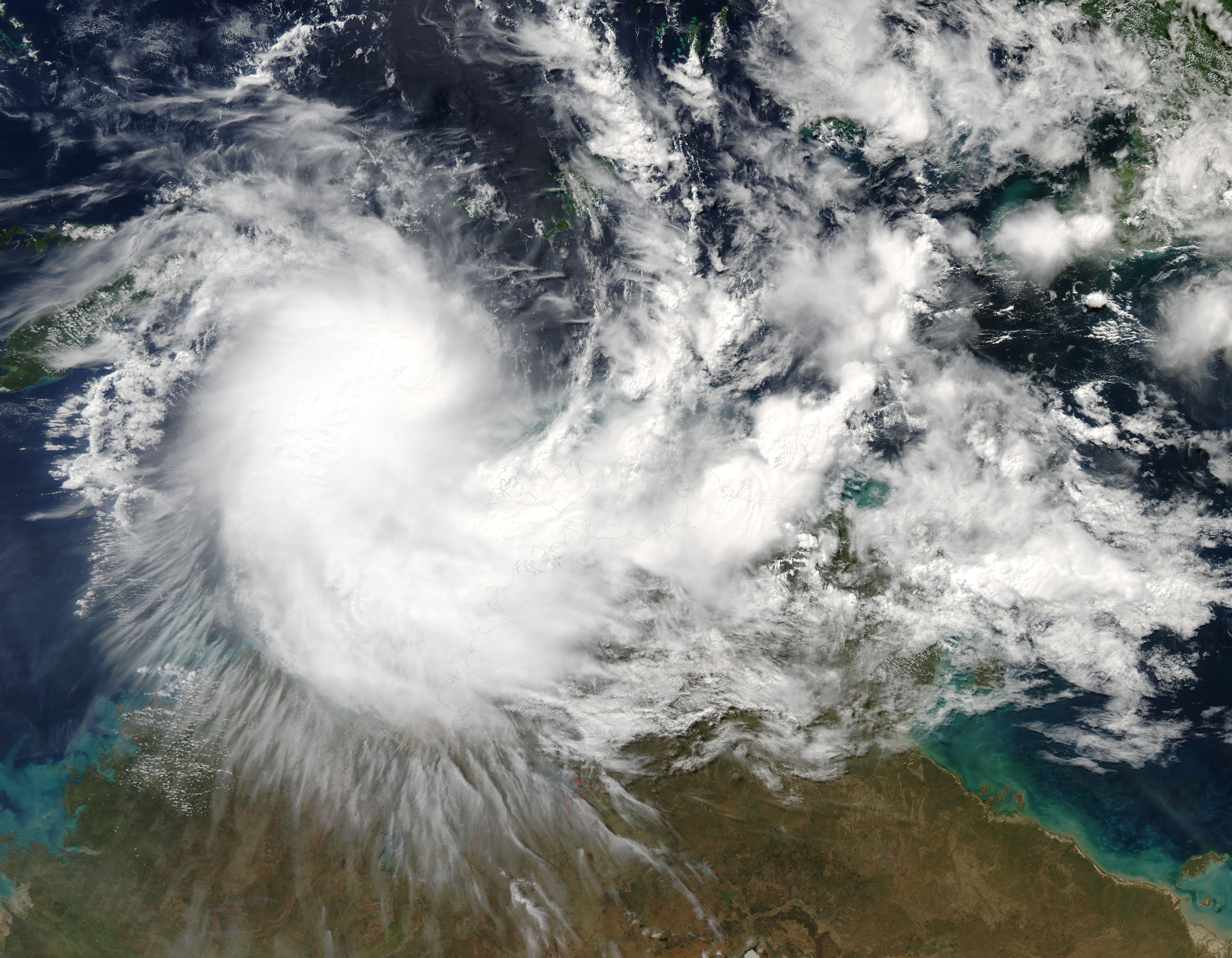 Tropical Cyclone Seventeen (17S) off Australia - related image preview